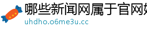 哪些新闻网属于官网媒体